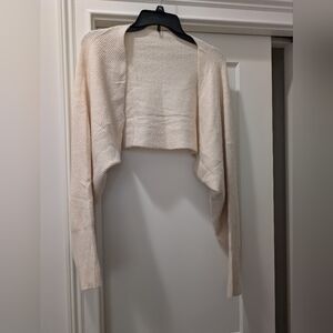 Cream Shawl / Cardigan NWOT